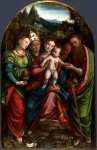 Bernardino Lanino - The Madonna and Child with Saints